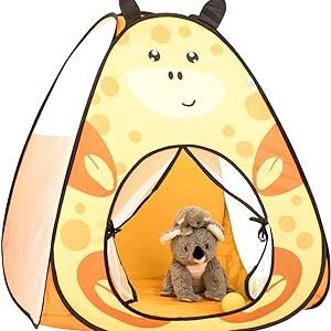 Jam & Honey Giraffe Popup Play Tent for Kids